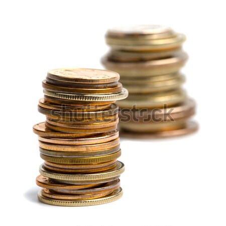 two coins stacks Stock photo © marylooo