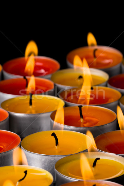 flaming candles Stock photo © marylooo