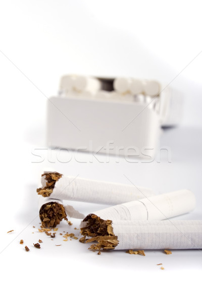 broken cigarettes Stock photo © marylooo