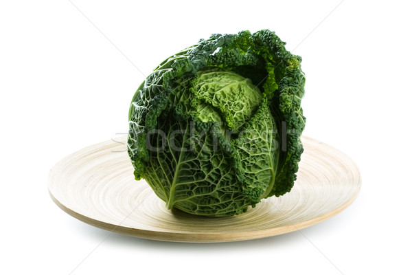 fresh savoy cabbage Stock photo © marylooo