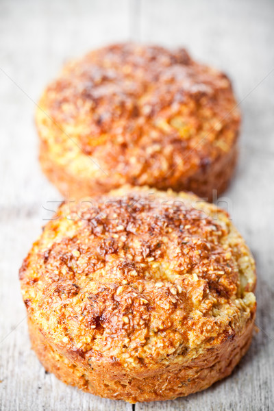 two fresh buns Stock photo © marylooo