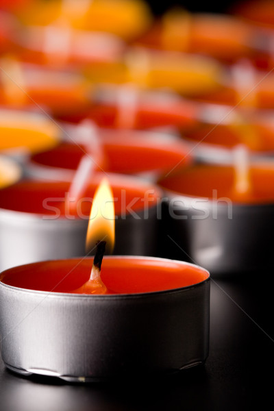 flaming candles Stock photo © marylooo