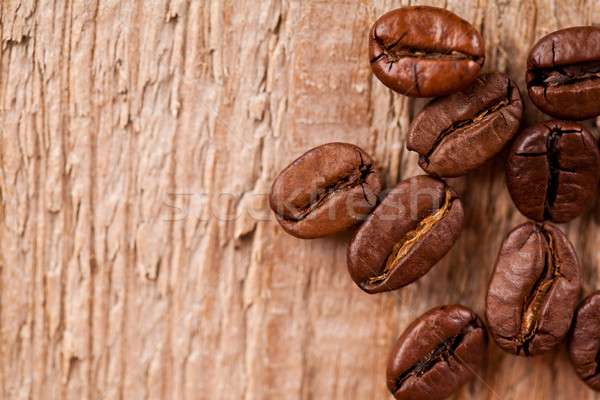 Stock photo: fresh coffee beans