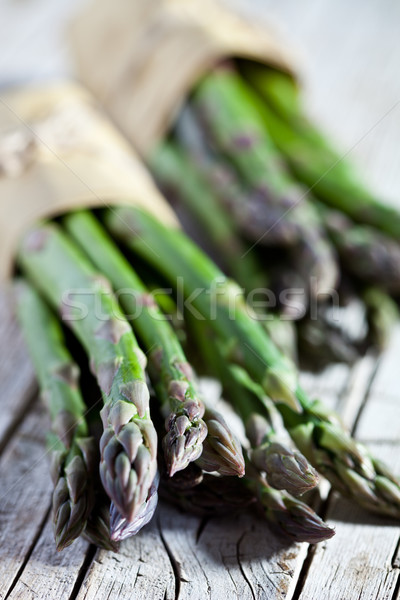 bunches of fresh asparagus Stock photo © marylooo