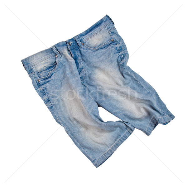 blue jeans shorts Stock photo © marylooo