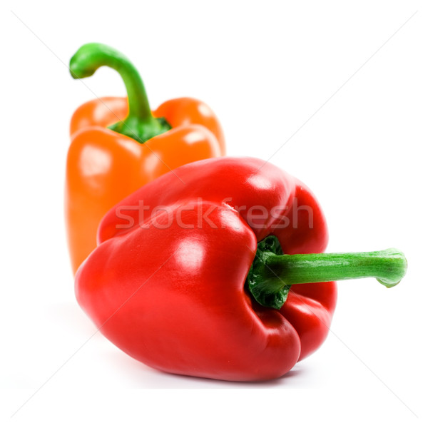 two bell peppers Stock photo © marylooo