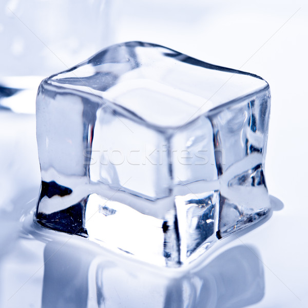 melting ice cube Stock photo © marylooo