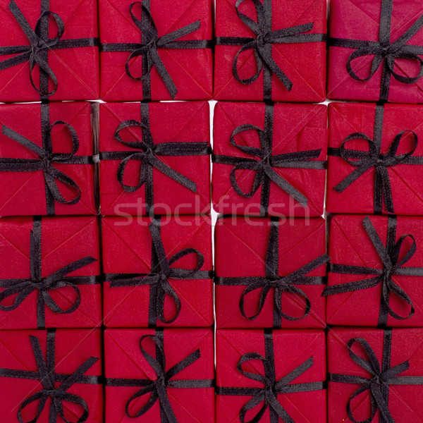 red gift boxes Stock photo © marylooo