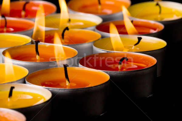 flaming candles Stock photo © marylooo