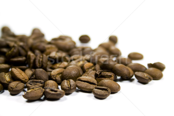 Kávé közelkép kávé ital kávézó piac Stock fotó © marylooo