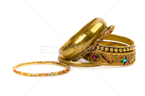 golden bracelets Stock photo © marylooo