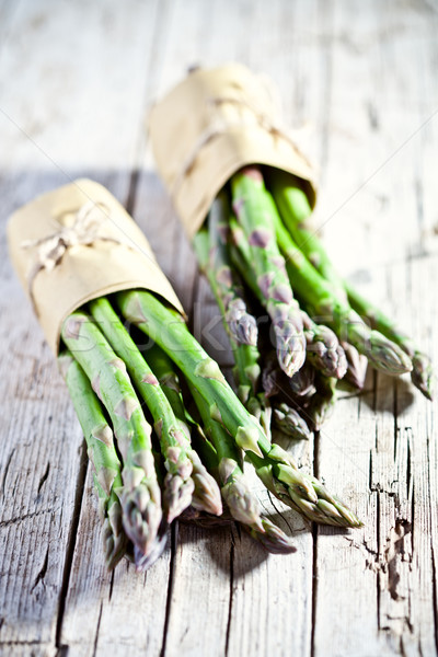 bunches of fresh asparagus  Stock photo © marylooo