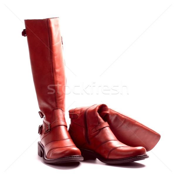 pair of brown boots  Stock photo © marylooo