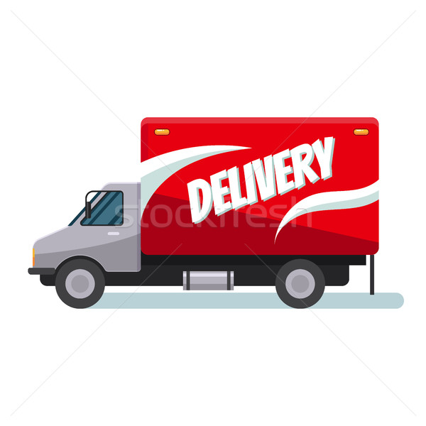 Fast delivery truck Stock photo © MarySan