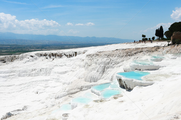 Mineral travertine Pamukkale Stock photo © MarySan