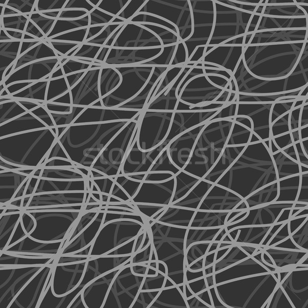 Lineáris absztrakt végtelen minta kézzel rajzolt dísz retro Stock fotó © MaryValery