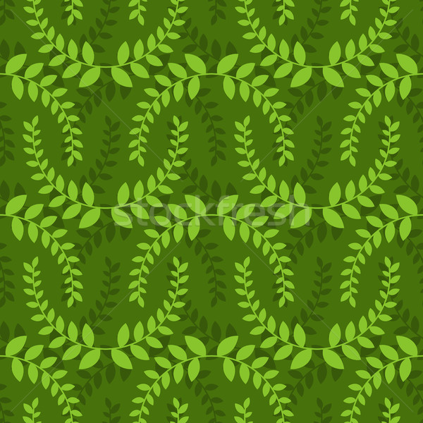 Сток-фото: листьев · зеленый · лист · орнамент · природы · дерево