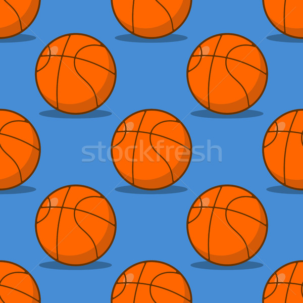 Foto stock: Basquetebol · esportes · ornamento · laranja · esférico