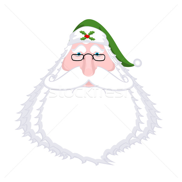 Noel baba İrlanda İrlandalı dil Noel yaşlı adam Stok fotoğraf © MaryValery