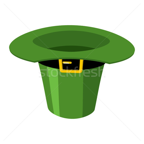 Stock photo: Leprechaun Green hat isolated. St. Patrick's Day national holida