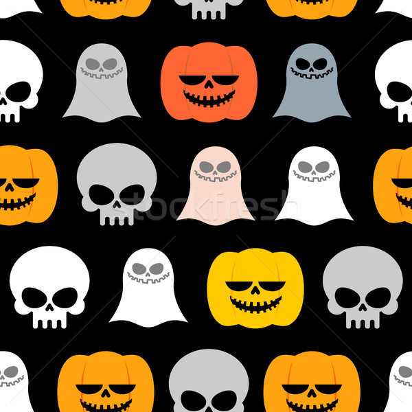 Halloween simboluri oribil vacanţă craniu Imagine de stoc © MaryValery