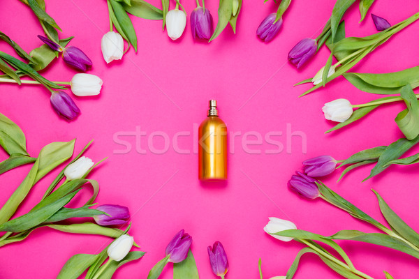 香水 チューリップ 美しい ボトル 白 ストックフォト © Massonforstock