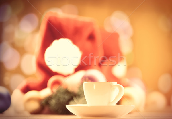 [[stock_photo]]: Tasse · thé · tasse · de · café · café · Noël · boire