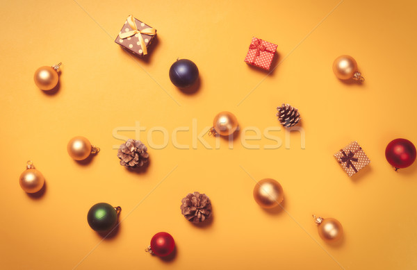 Christmas gifts and baubles  Stock photo © Massonforstock