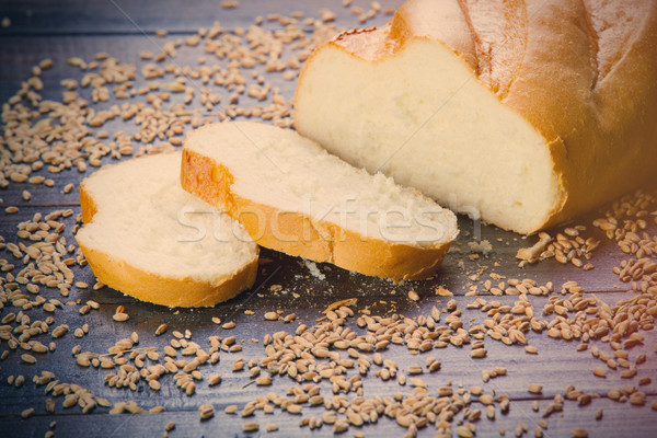 Stockfoto: Foto · smakelijk · vers · brood · brood · prachtig