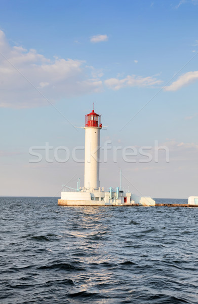 Operating lighthouse. Odessa. Ukraine. Black sea Stock photo © Massonforstock
