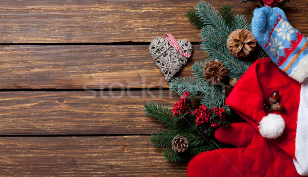 Christmas things Stock photo © Massonforstock