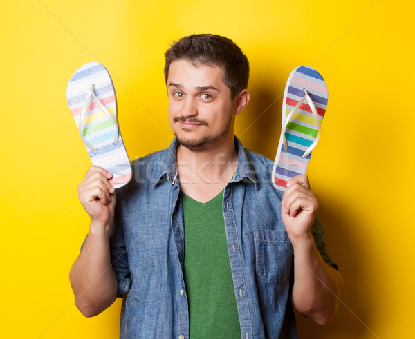 fun guy flip flops