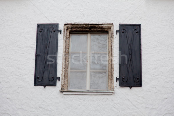 photo of beautiful cool window on one of buildings Stock photo © Massonforstock