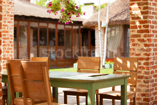 meeting place in restaurant Stock photo © Massonforstock