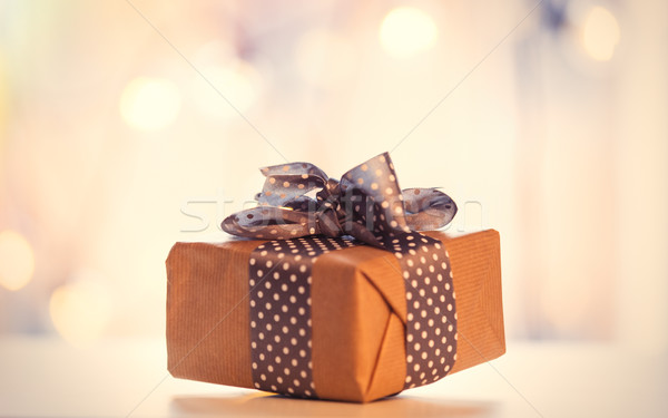 Christmas gift box  Stock photo © Massonforstock
