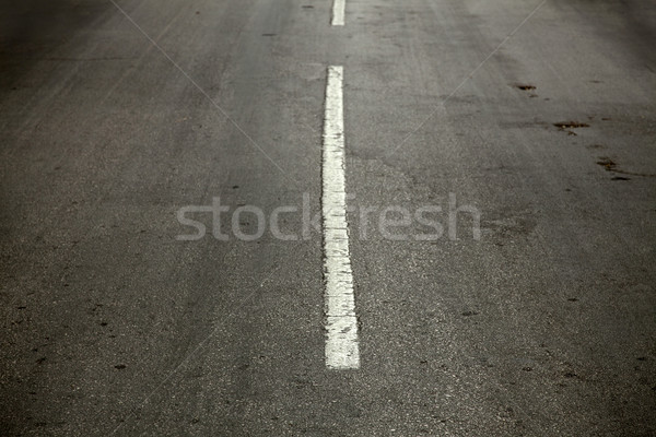White road line Stock photo © Massonforstock