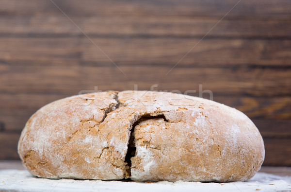 Fotografie gustos proaspăt pâine paine minunat Imagine de stoc © Massonforstock