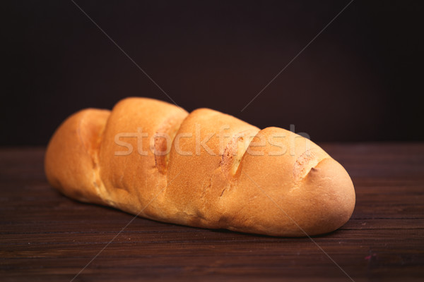 Foto lecker frischen Brot Laib wunderbar Stock foto © Massonforstock