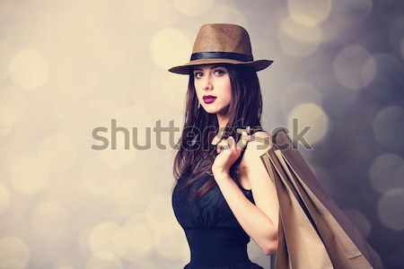 Stijl meisje mode lichaam Stockfoto © Massonforstock