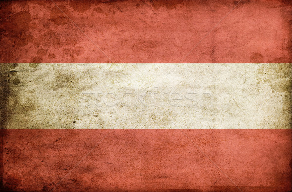 Austrian flag background Stock photo © Massonforstock