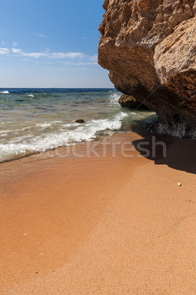 Panorama of the beach at reef, Sharm el Sheikh, Egypt Stock photo © master1305