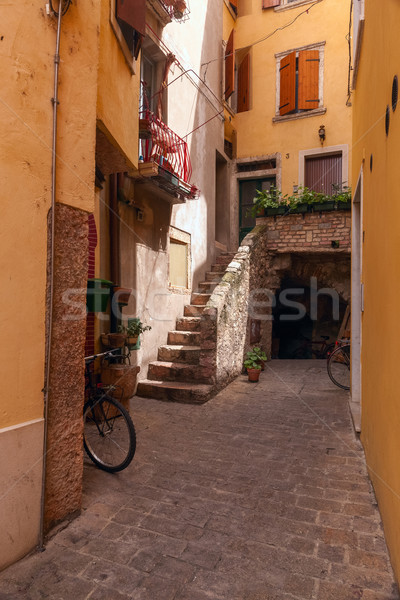 Typical Italian courtyard, Italy Stock photo © master1305