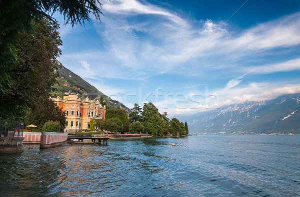 Expensive villa on Lake Garda  Stock photo © master1305