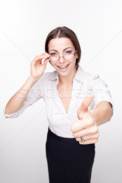 picture of a beautiful business woman Stock photo © master1305