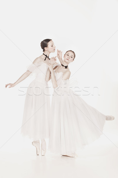 Romantic Beauty. Retro Style ballerinas Stock photo © master1305