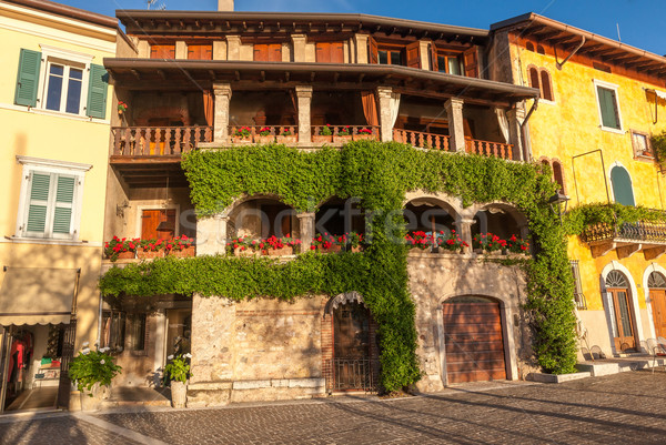 italian facade in  old city . Italy Stock photo © master1305