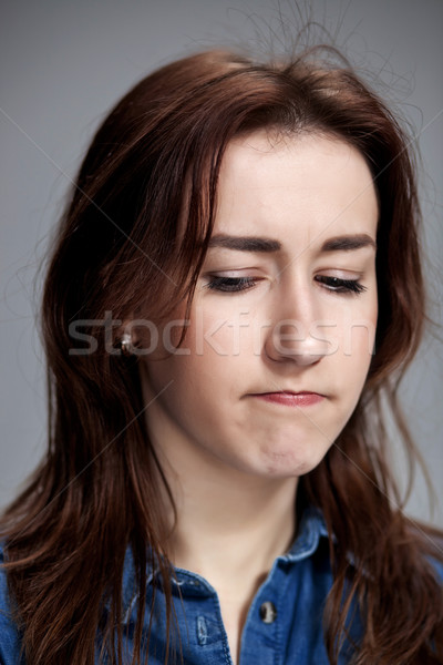 portrait of disgusted woman Stock photo © master1305