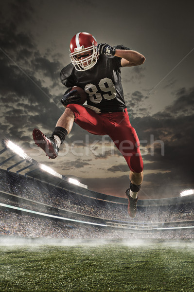 The american football player in action Stock photo © master1305