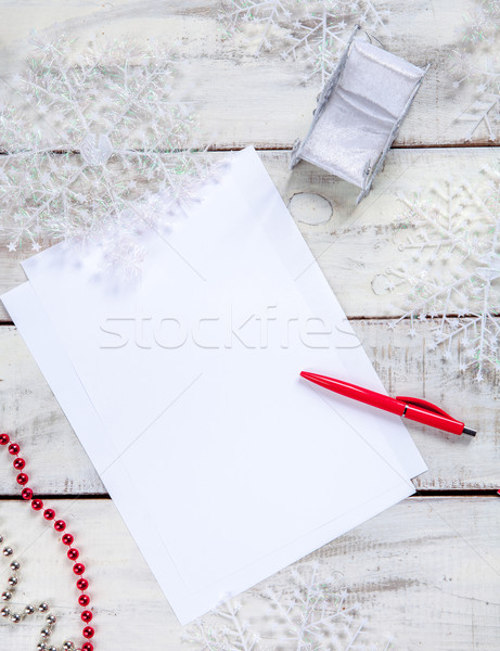 Imagine de stoc: Spaţiu · iarnă · scrisoare · jucărie · vis · alb