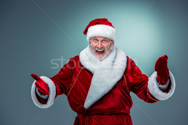 happy, smiling Santa Claus. Stock photo © master1305